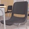 Flash Furniture 880 lb. Capacity Gray Stack Chair w/ Chrome Frame RUT-18-GY-CHR-GG - alternate 6